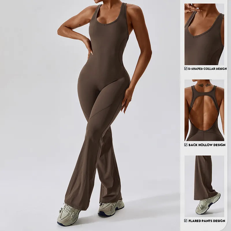 Flared Full One Piece
